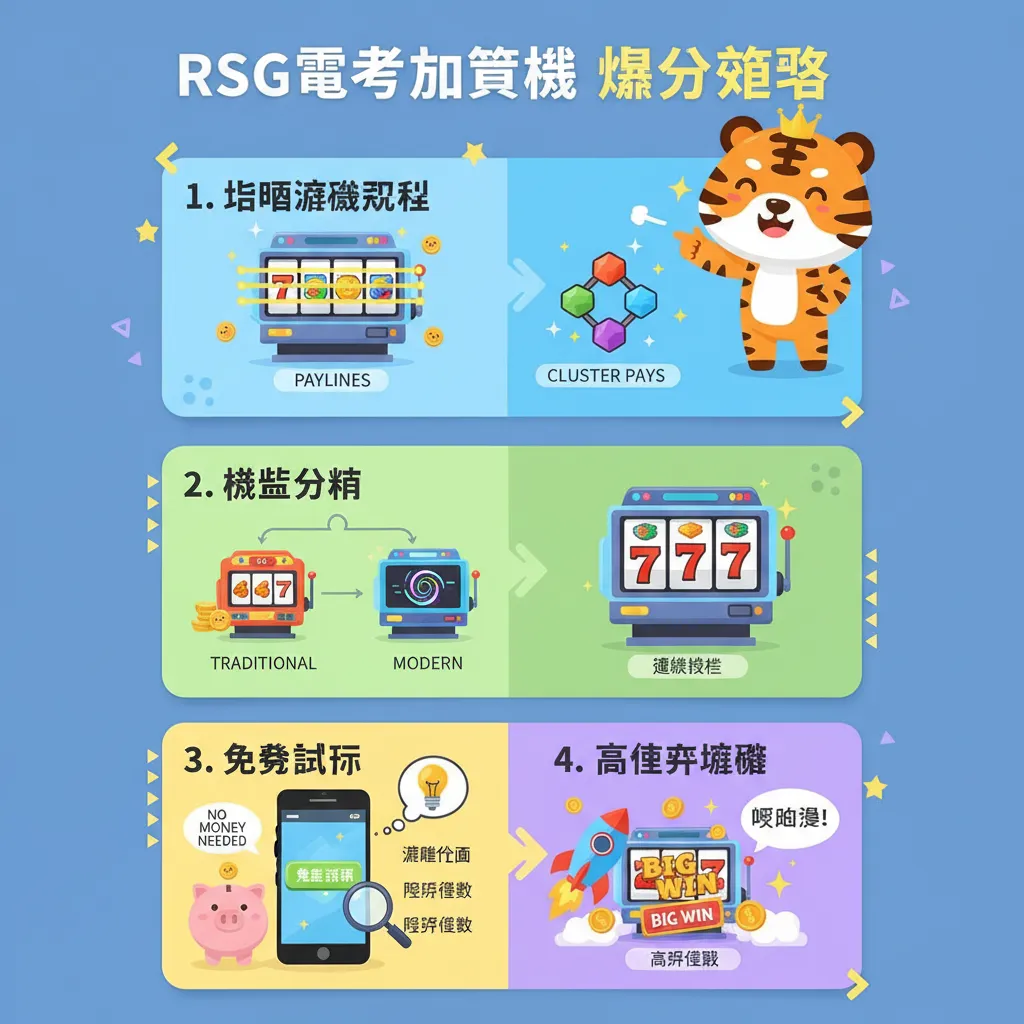 RSG電子老虎機爆分攻略：掌握隨處支付與高倍率遊戲技巧