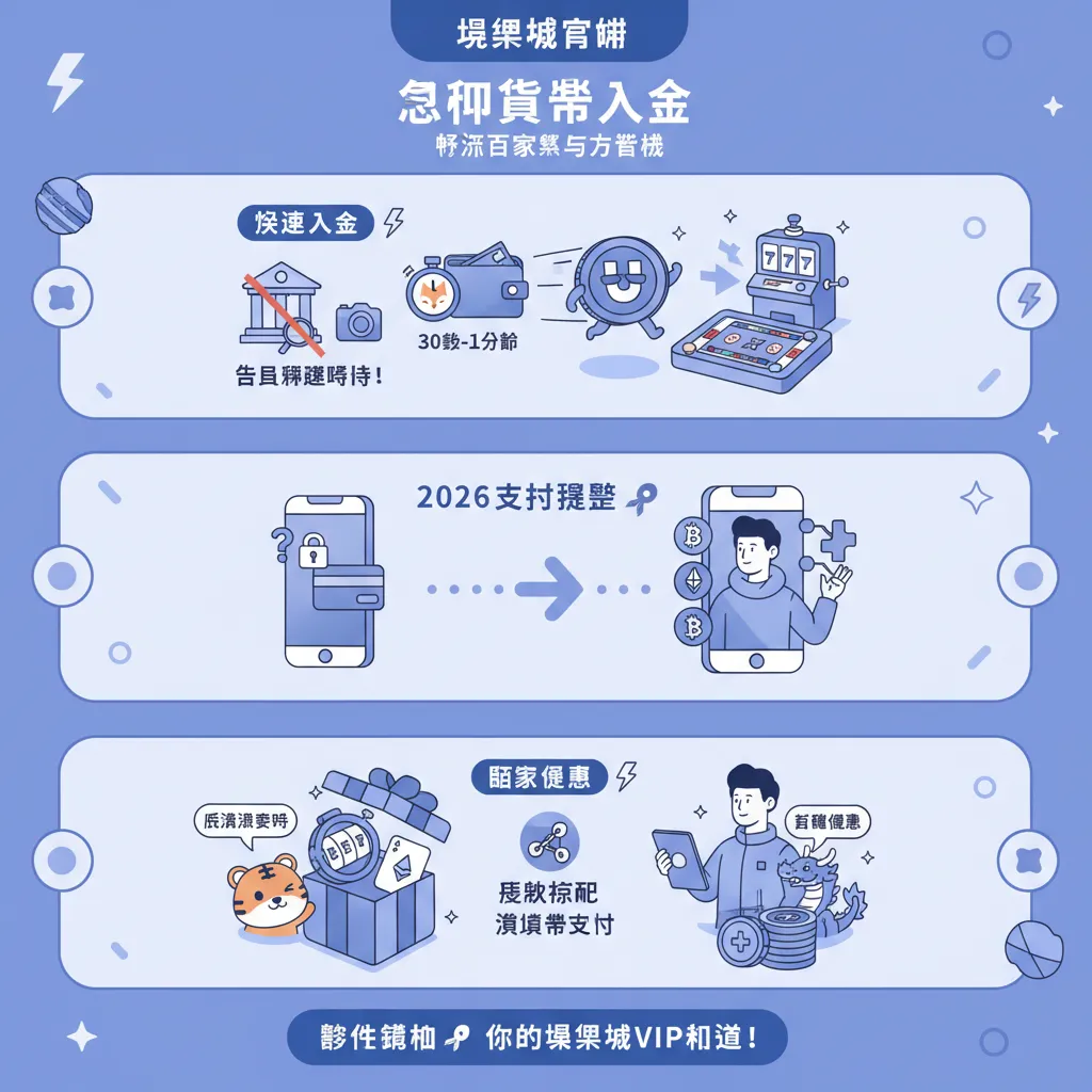 利用加密貨幣入金暢玩百家樂與老虎機