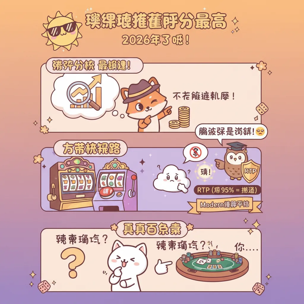 想玩線上娛樂城？這幾款老虎機與真人百家樂勝率分析最準